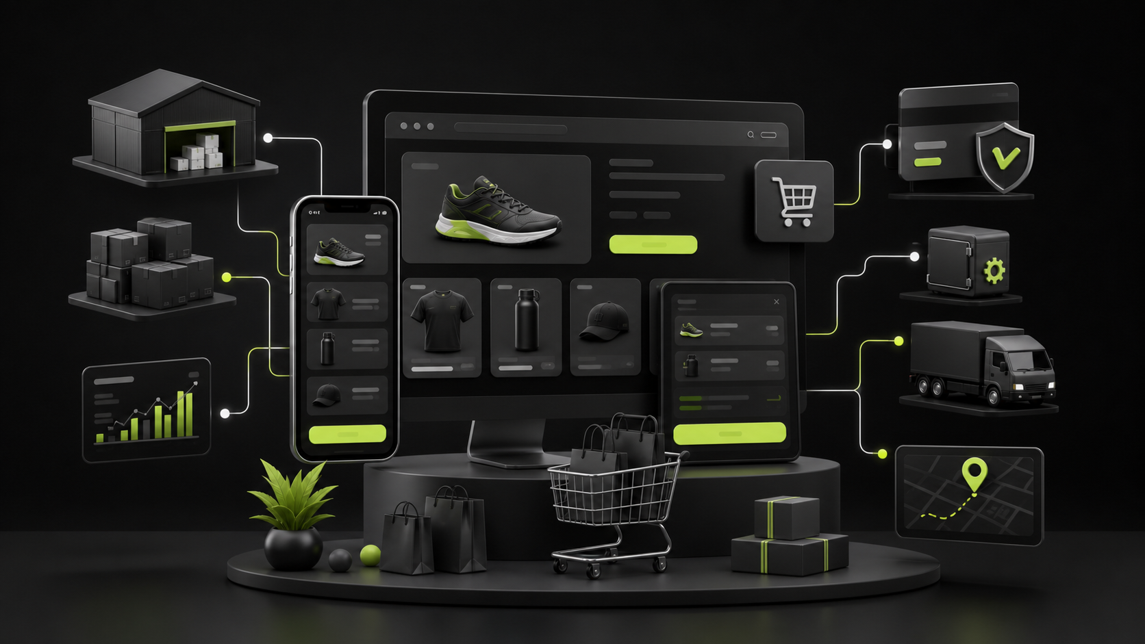 Интернет-магазин на WordPress и WooCommerce с каталогом, корзиной, оплатой, складом и доставкой